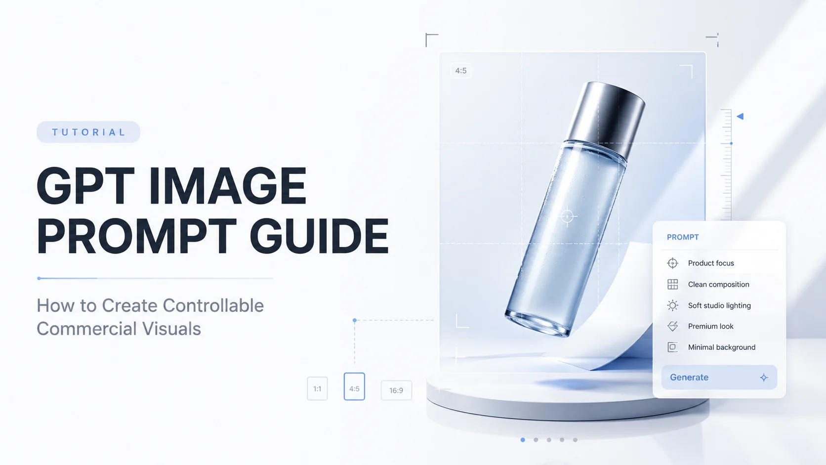 GPT Image / ChatGPT 生图提示词教程：如何写出可控商业图 AI art tutorial